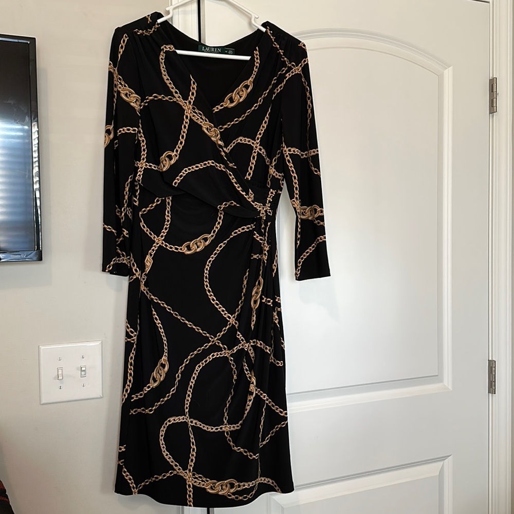 Ralph loren size 10 black dress